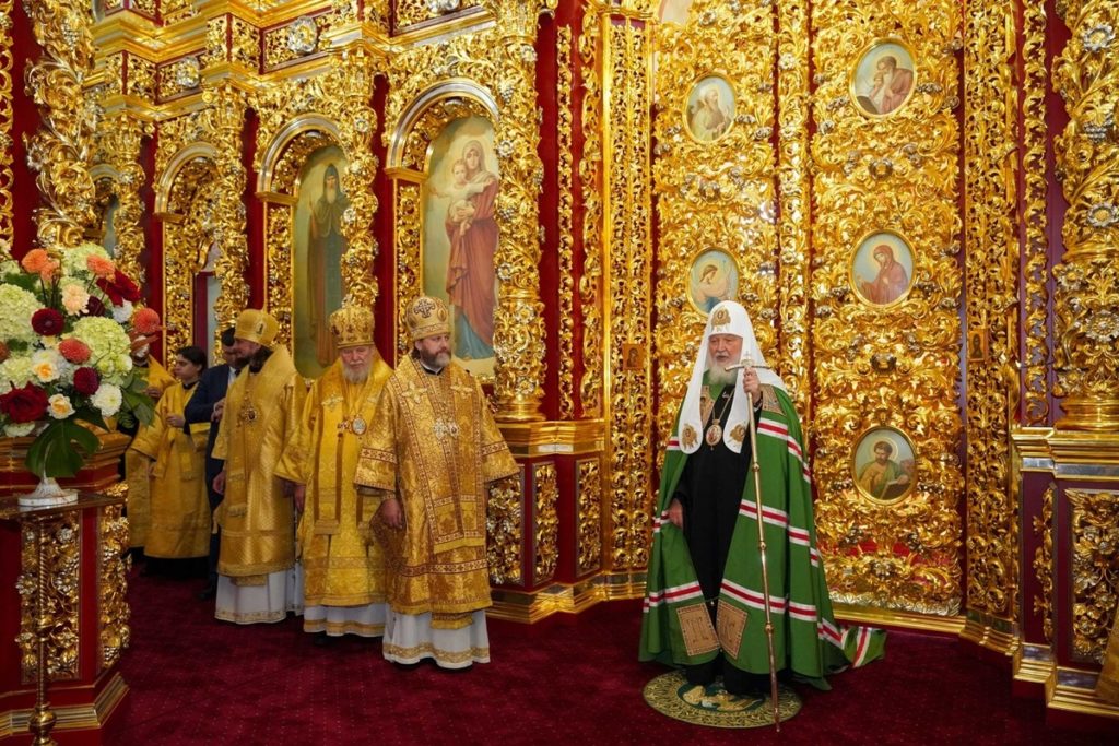 Патриаршая проповедь после Литургии в храме благоверного князя Александра Невского в подмосковном поселке Княжье Озеро