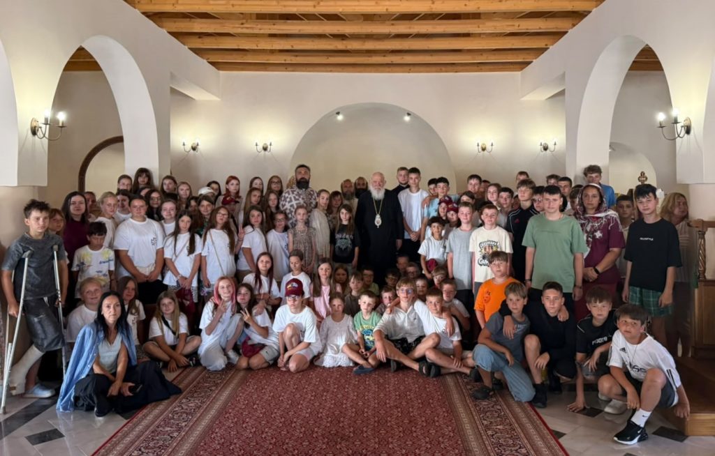 Παιδιά από την Ουκρανία φιλοξενούνται στις Κατασκηνώσεις της Ιεράς Αρχιεπισκοπής Αθηνών