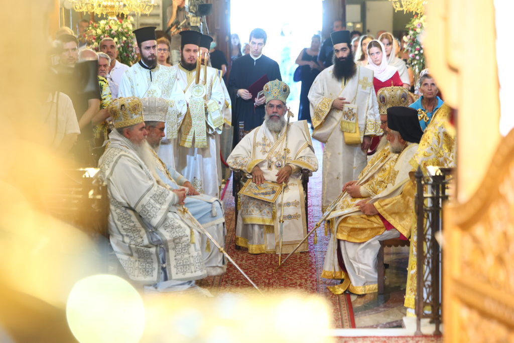 Νέα Μηχανιώνα: Πλήθος πιστών στην πανήγυρη της Παναγίας Φανερωμένης