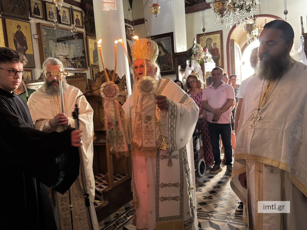 Η Απόδοση της εορτής της Κοιμήσεως της Θεοτόκου στην Ιερά Μητρόπολη Θηβών