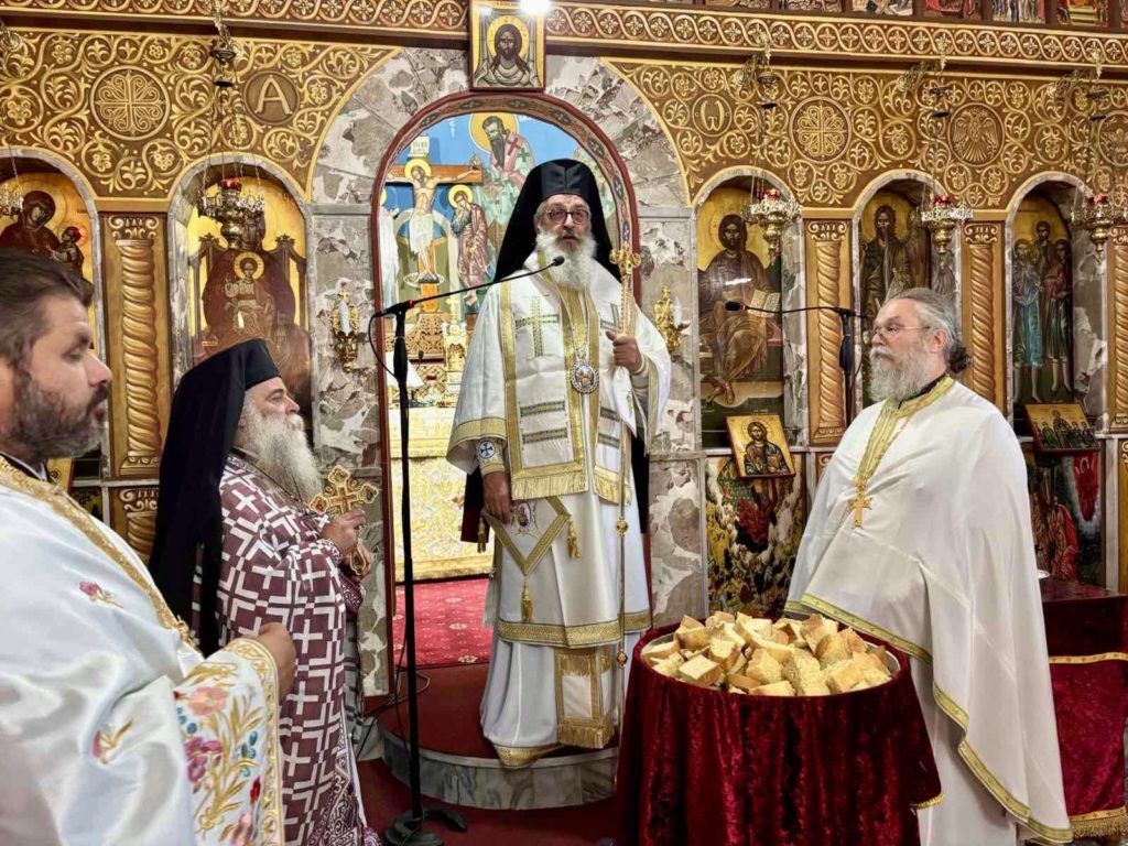 Αρχιερατική Θεία Λειτουργία στην Καμαριώτισσα Σαμοθράκης