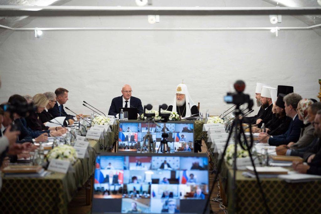 Предстоятель Русской Церкви возглавил совещание по вопросам сохранения и развития Соловецкого архипелага