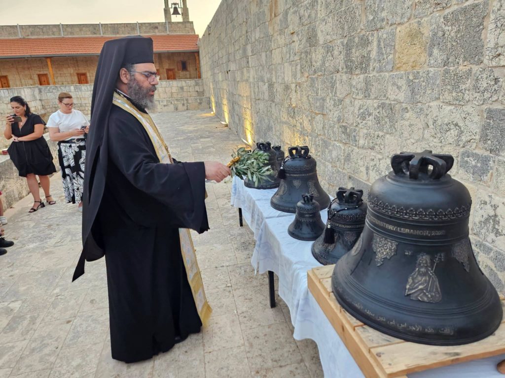 Καμπάνες από τη Ρωσία έφτασαν στη Μονή Μπαλαμάντ