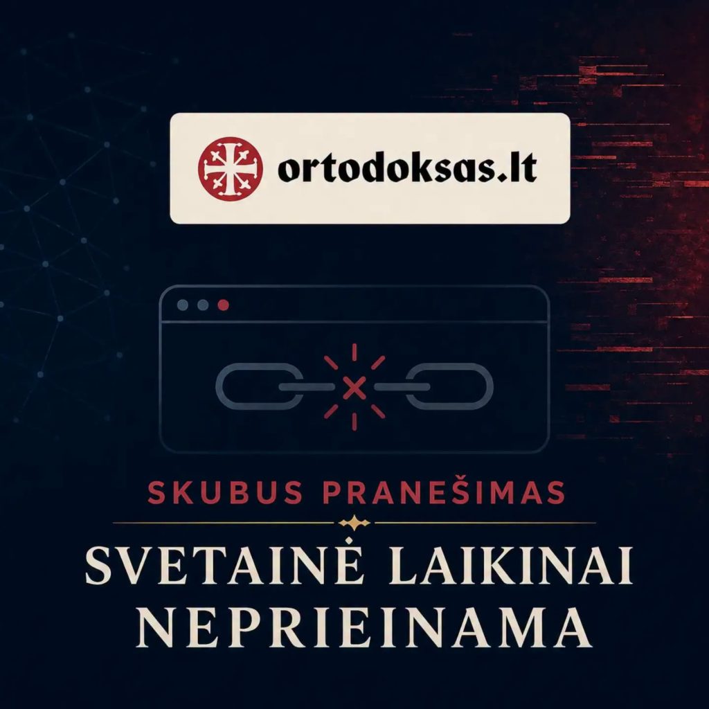 Κυβερνοεπίθεση δέχθηκε η ιστοσελίδα της Ορθόδοξης Κοινότητας στη Λιθουανία