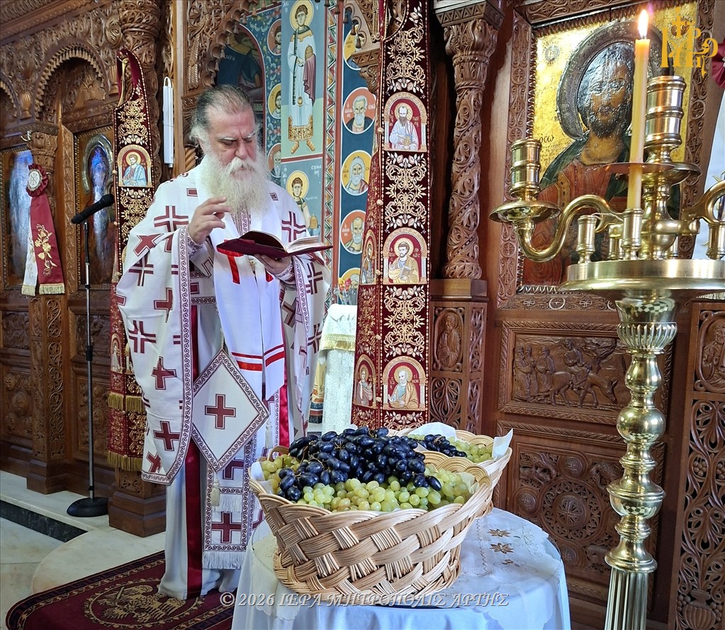 Άρτα: Ο Μητροπολίτης Καλλίνικος κάλυψε τις αυξημένες λειτουργικές ανάγκες ανήμερα της Μεταμορφώσεως του Σωτήρος