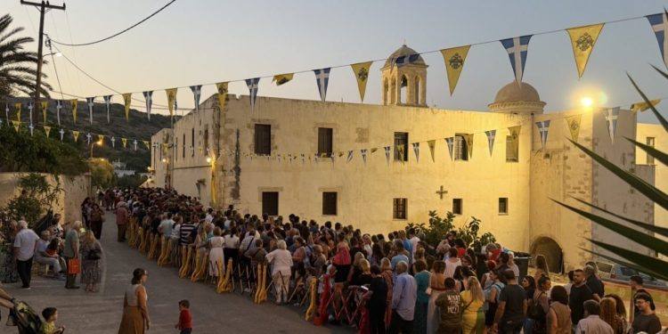 Δεκαπενταύγουστος στην Παναγία της Γωνιάς