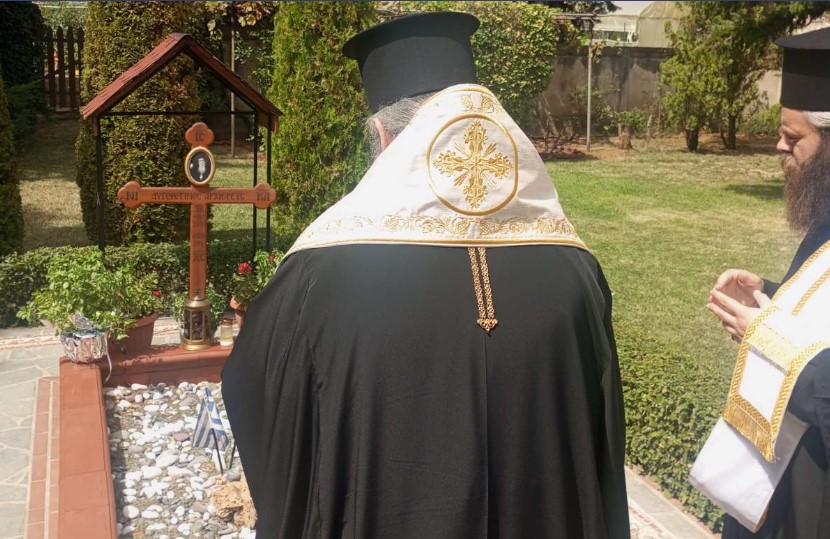 Τρισάγιο για τον μακαριστό προκάτοχο του, Φλωρίνης Αυγουστίνο τέλεσε ο Μητροπολίτης Φλωρίνης Ειρηναίος