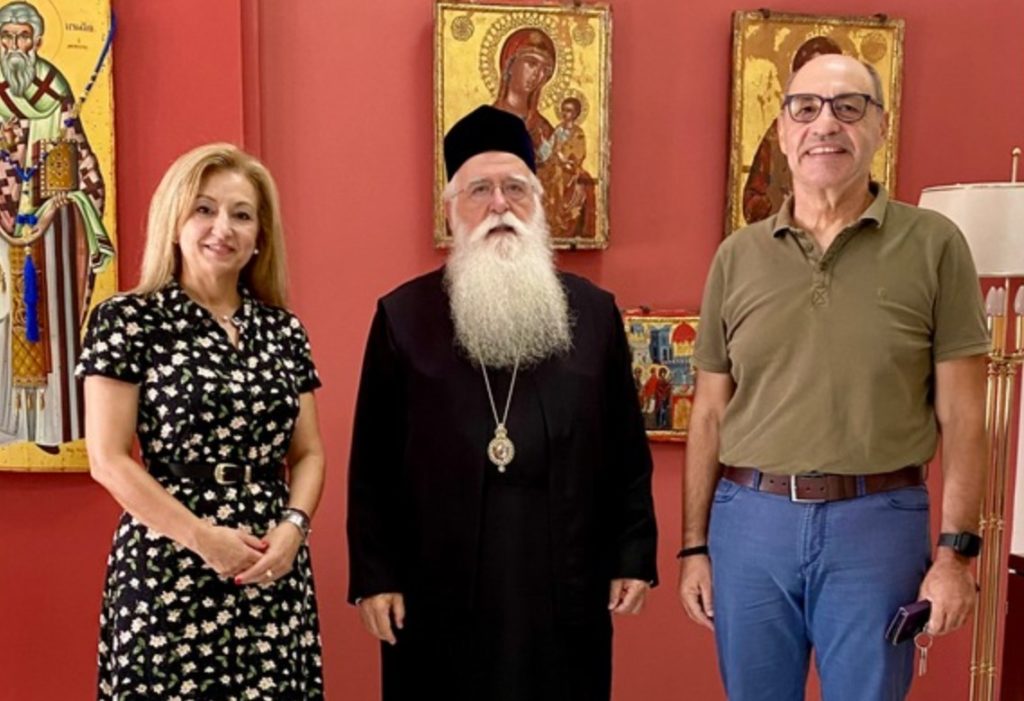 Συνάντηση του Μητροπολίτη Δημητριάδος με τον Διευθυντή Πρωτοβάθμιας Εκπαίδευσης Μαγνησίας