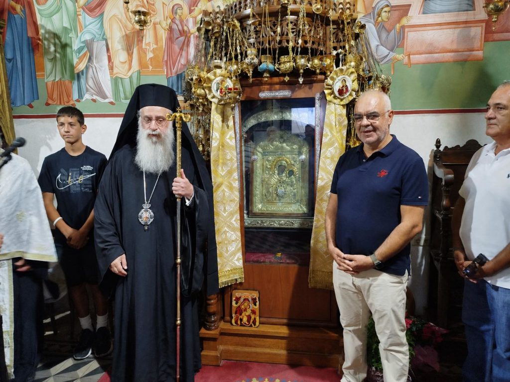 Ο τελευταίος Παρακλητικός Κανόνας προς την Υπεραγία Θεοτόκο στη Μητρόπολη Μαντινείας