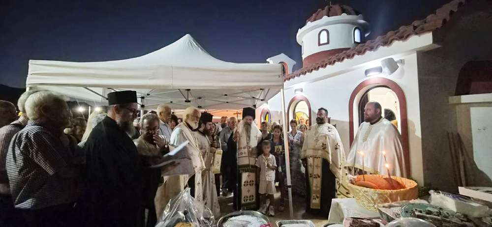 Θυρανοίξια Ιερού Ναού Αγίων Φανουρίου και Δημητρίου στην Καρωτή Ρεθύμνου