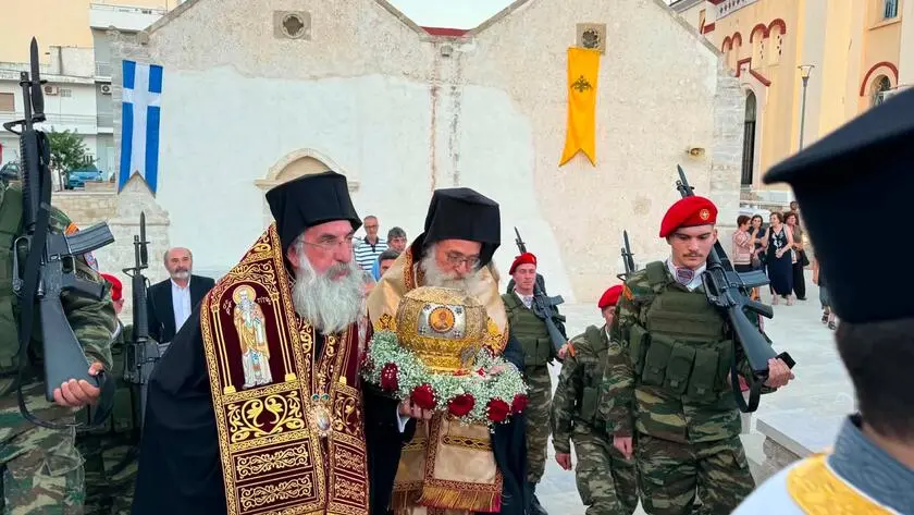 Η κάρα του Αγίου Τίτου στην αρχαία Γόρτυνα και στο Τυμπάκι