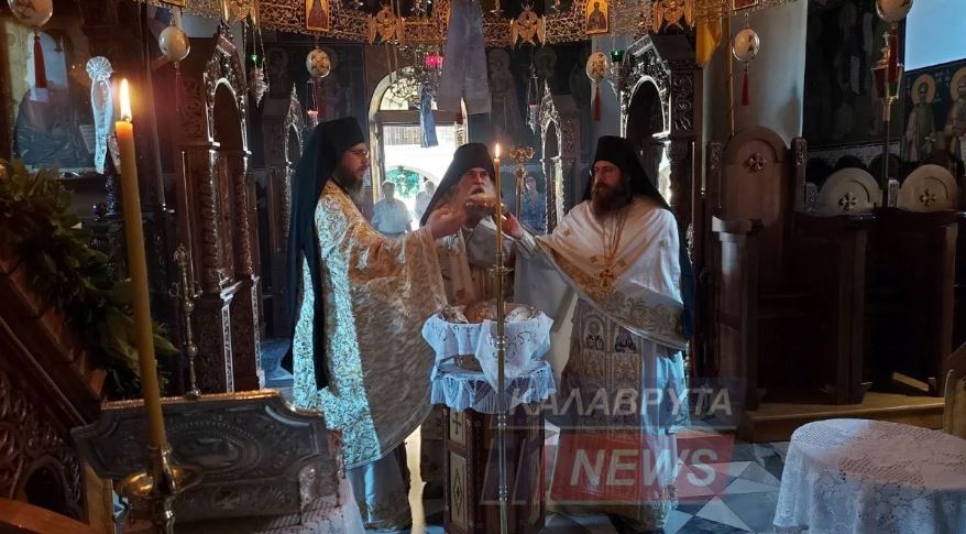 Η Αγία Λαύρα τίμησε τον Άγιο Αθανάσιο Χαμακιώτη