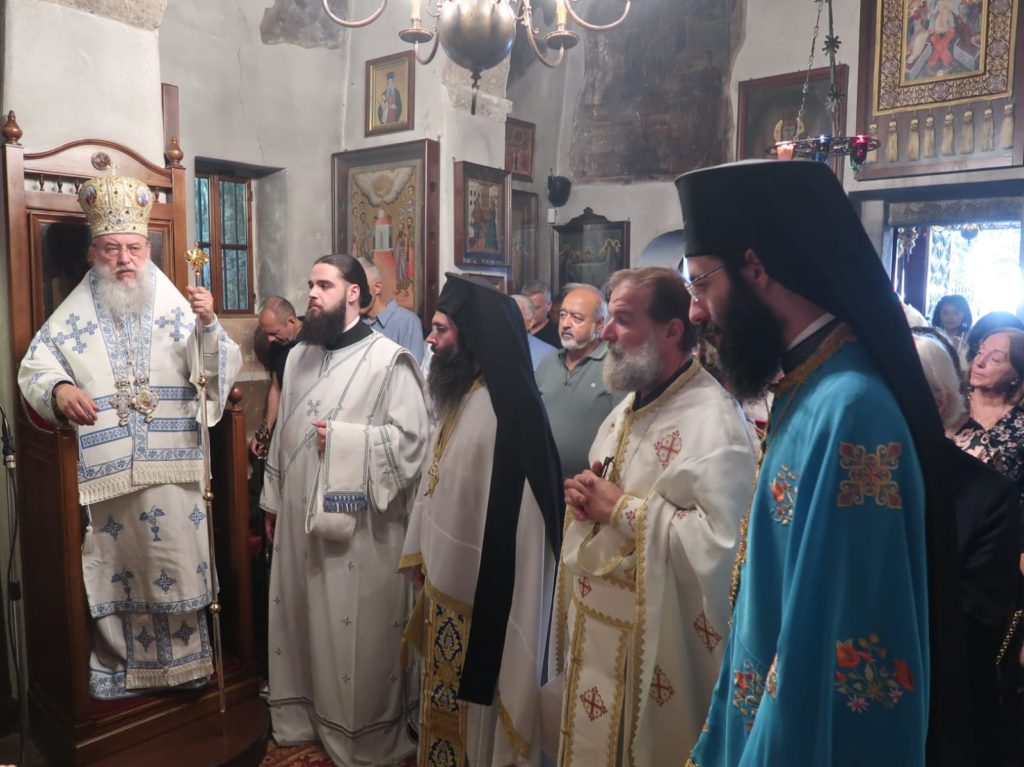 Η εορτή του Οσίου Αθανασίου Χαμακιώτου στην Παναγία Νερατζιωτίσσα Αμαρουσίου