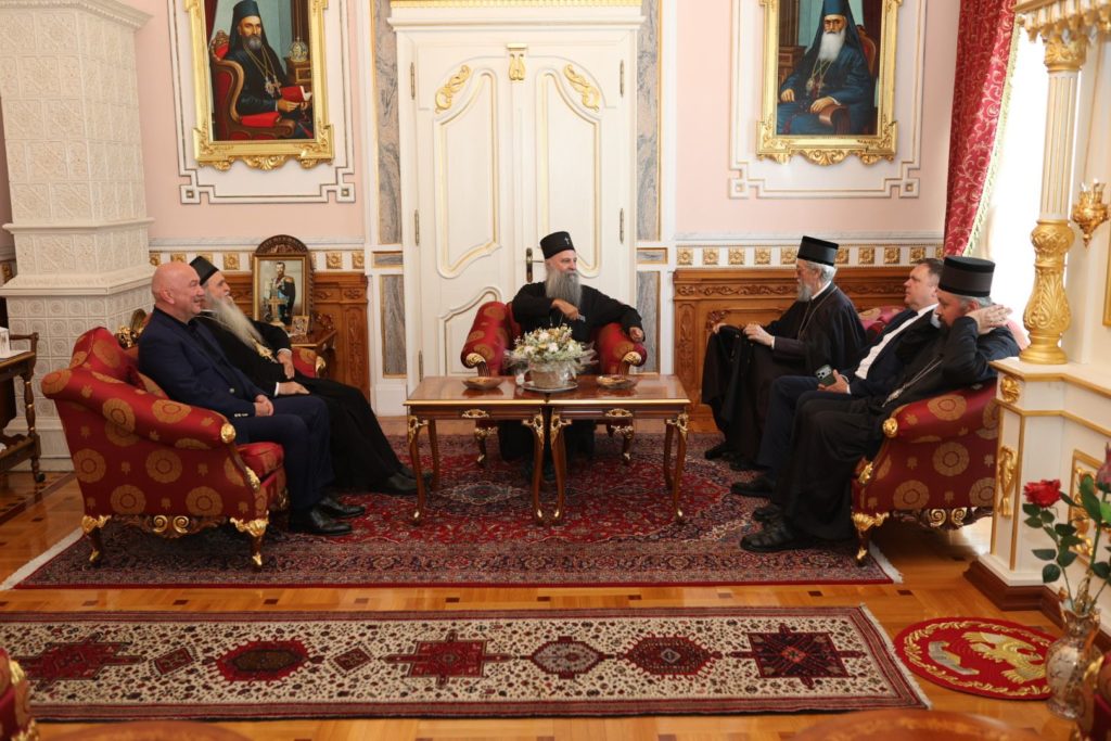 Ο Πατριάρχης Σερβίας συναντήθηκε με τον Μητροπολίτη Μπάνια Λούκα Εφραίμ