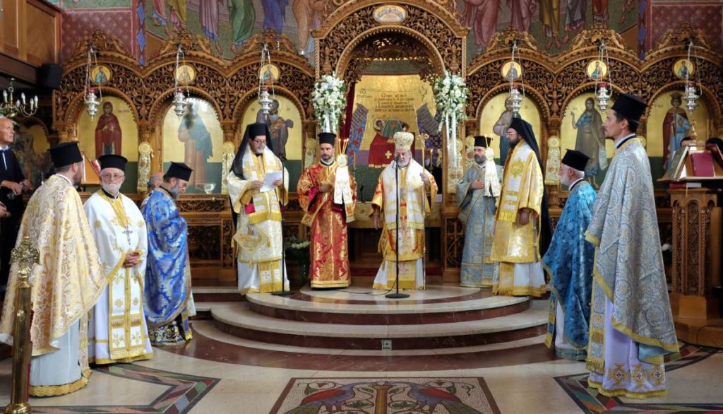 The Feast of the Dormition of the Theotokos Celebrated in Wood Green