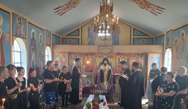 Опело и погребение на свещеник Ангел Ангелов
