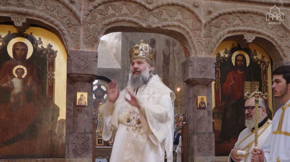 საქართველოს მართლმადიდებელი ეკლესია მაცხოვრის ფერისცვალების დღესასწაულს აღნიშნავს