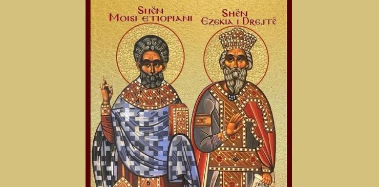 Ezekia i Drejtë, mbret. Oshënar Moisi Etiopiani. Dëshmorët Diomidi e Laurenti