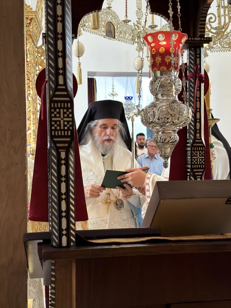 Τα ονομαστήρια του Μητροπολιτη Αρούσας Αγαθόνικου στην Πιερία