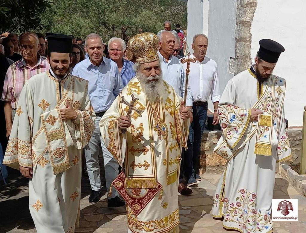 46η επέτειος αρχιερατικής διακονίας για τον Μητροπολίτη Σπάρτης Ευστάθιο και χειροτονία Πρεσβυτέρου