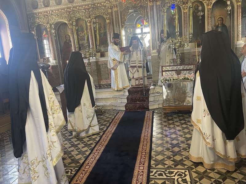 Μνημόσυνο για τον μακαριστό Μητροπολίτη Θεσσαλονίκης Άνθιμο στη Χίο
