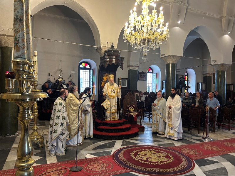 Η Κυριακή Α’ Λουκά στη Μητρόπολη Παροναξίας