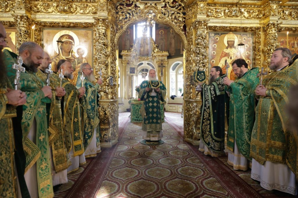 Председатель Синодального отдела по монастырям и монашеству возглавил в Иосифо-Волоцком ставропигиальном монастыре торжества по случаю дня памяти основателя обители