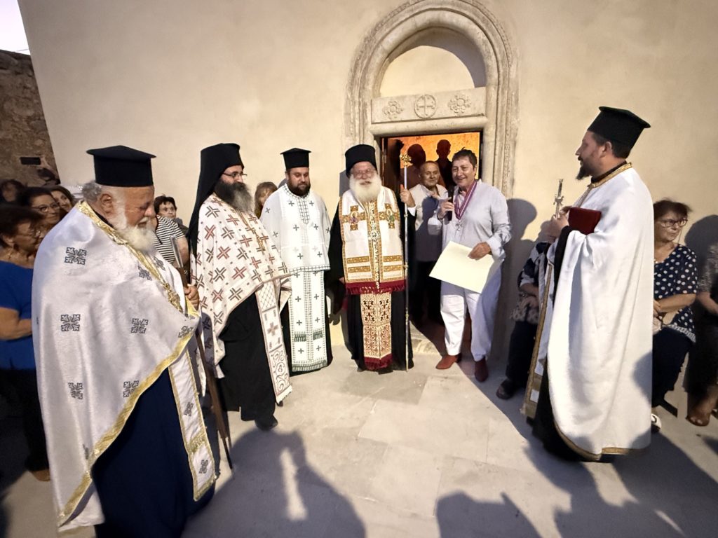 Τα Θυρανοίξια του ανακαινισμένου Ι.Ν. Αγίου Νικολάου Ενορίας Ζήρου Σητείας