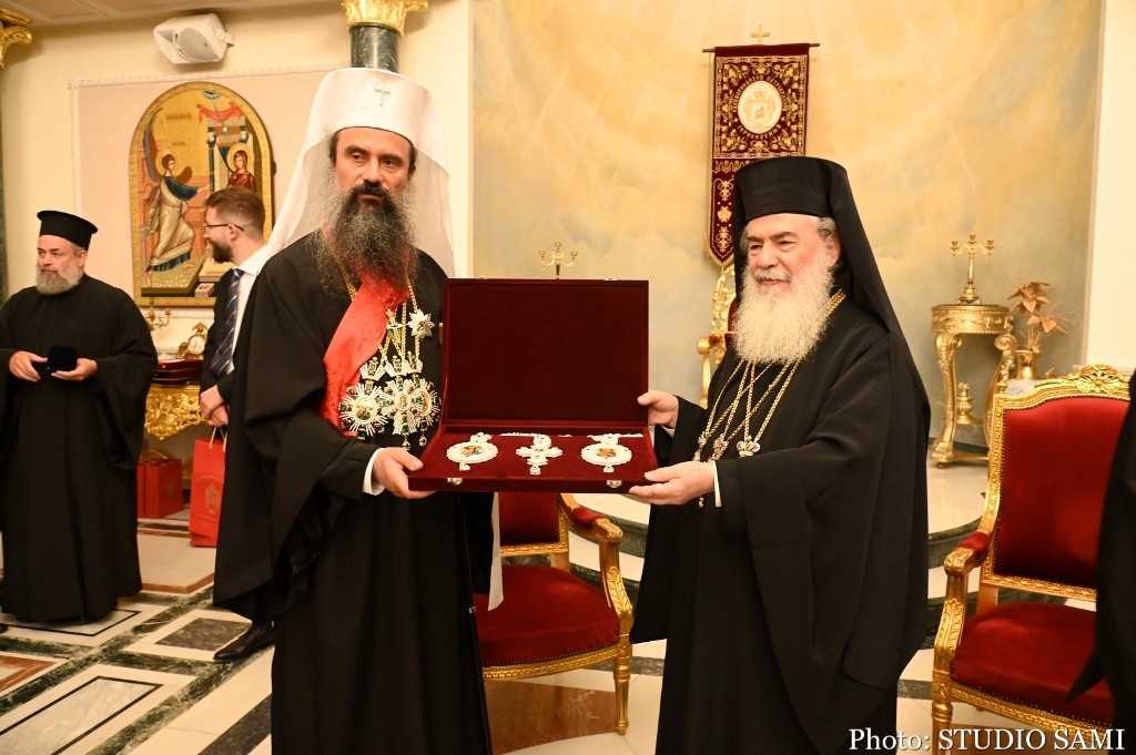 Η υποδοχή του Πατριάρχη Βουλγαρίας στα Ιεροσόλυμα