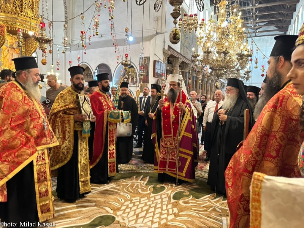 الزيارة السلامية لبطريرك بلغاريا لمنطقة بيت لحم