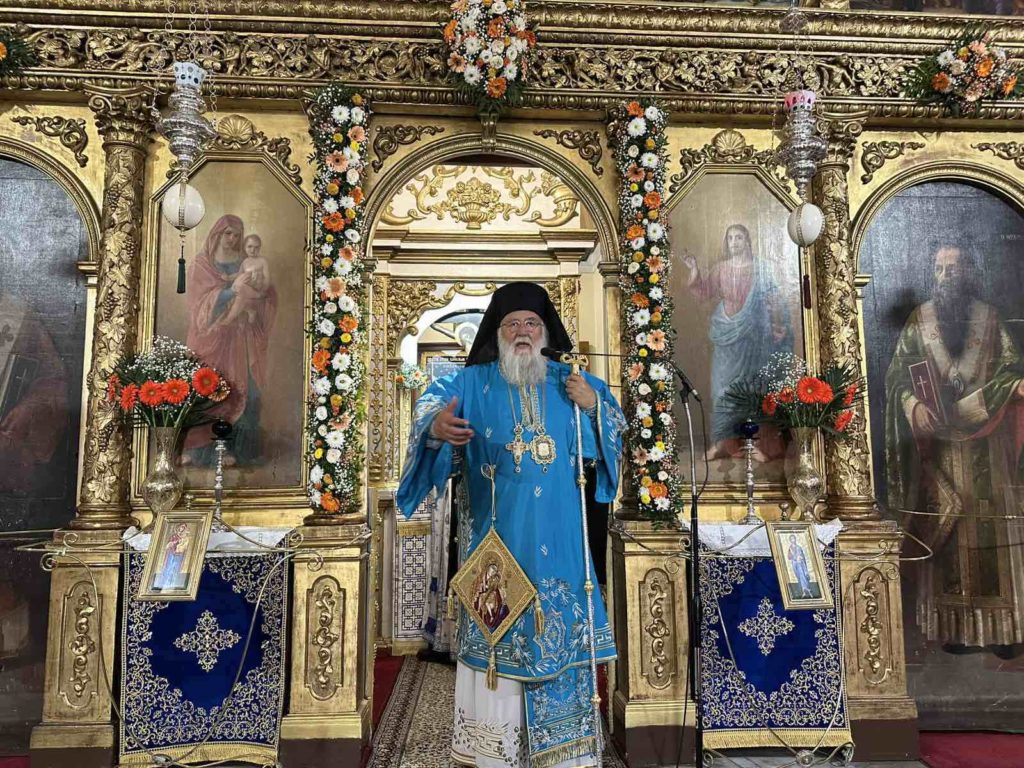 Κερκύρας Νεκτάριος: «Η Παναγία μάς ανοίγει δρόμους ελευθερίας και αντίστασης»