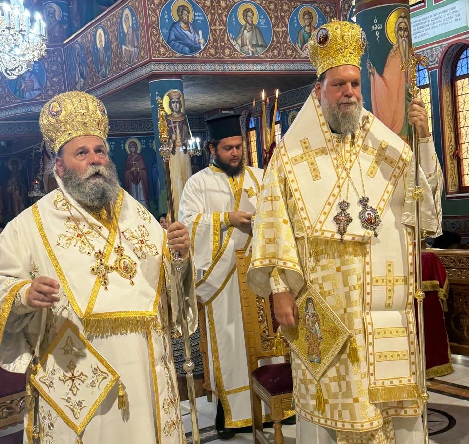 Δισαρχιερατική Θεία Λειτουργία για την εορτή της Ανακομιδής του Τιμίου Λειψάνου του Αγίου Νεκταρίου στο Ηράκλειο Αττικής
