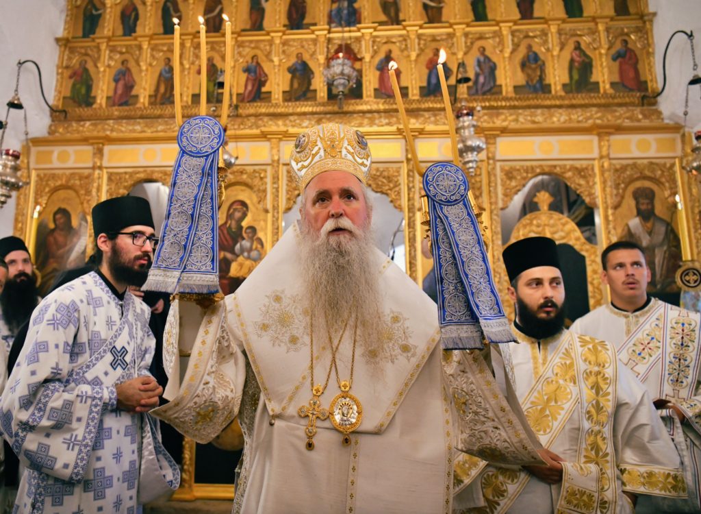 Πέμπτη επέτειος ενθρόνισης του Μητροπολίτη Μαυροβουνίου Ιωαννικίου