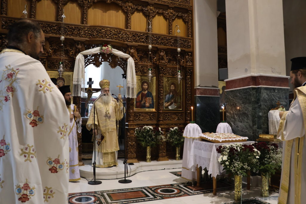 Αρχιερατική Θεία Λειτουργία και Ιερό Μνημόσυνο στο Ιερό Ησυχαστήριο Τιμίου Σταυρού Μαψού