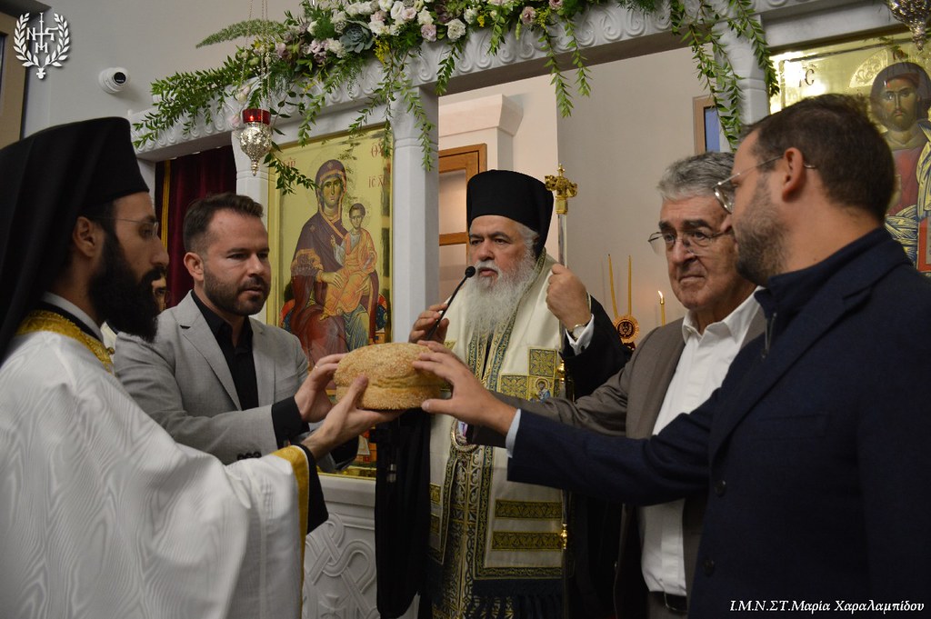 Θυρανοίξια Ιερού Μητροπολιτικού Παρεκκλησίου της Παναγίας της Μυρτιδιώτισσας τέλεσε ο Μητροπολίτης Νεαπόλεως
