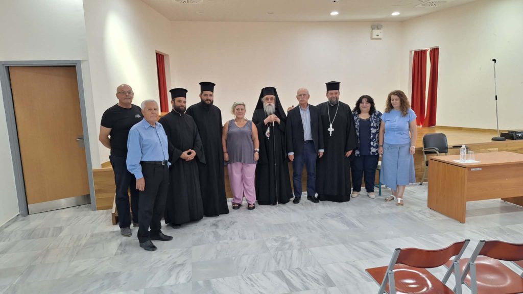 Το Γυμνάσιο – Λύκειο Καράτουλα επισκέφθηκε ο Μητροπολίτης Ηλείας
