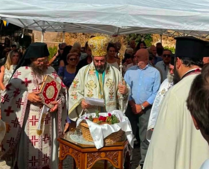 Η Κατάθεση της Τιμίας Ζώνης στη Μητρόπολη Λάμπης