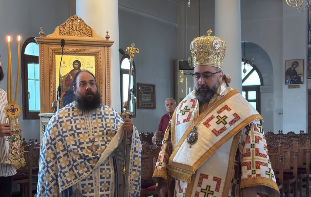 Ο Ταμισού Πανάρετος στον Ι.Ν. Πάντων των εν Θεσσαλονίκη Αγίων