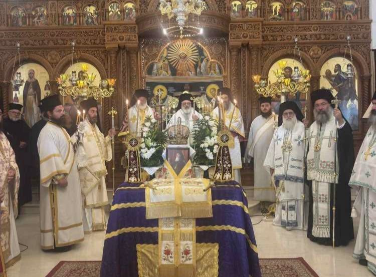Ο Ρεθύμνης Πρόδρομος στο δεκαετές Μνημόσυνο του μακαριστού Μητροπολίτου Ιεραπύτνης κυρού Ευγενίου