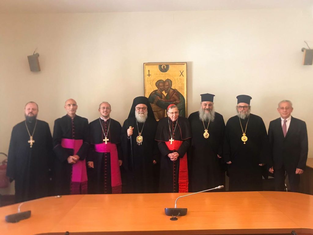 Ρώμη: Συνάντηση Πατριάρχη Αντιοχείας με τον Πρόεδρο της Υπηρεσίας για την Προώθηση της Ενότητας των Χριστιανών