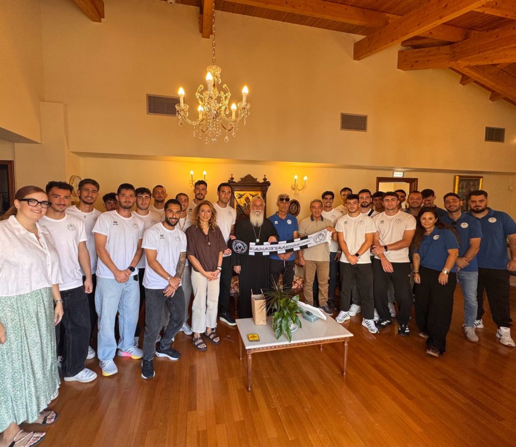 Στον Μητροπολίτη Καλαβρύτων η ομάδα του Παναιγιαλείου