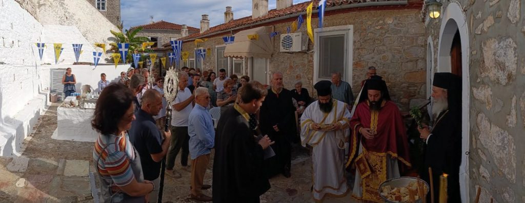 Η πανήγυρις του Αγίου Ευσταθίου στην Ύδρα