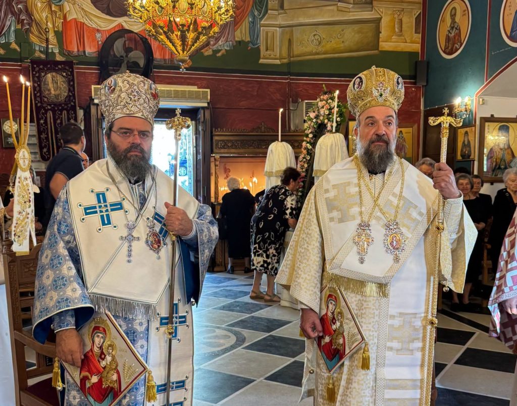 Η πανήγυρη της Παναγίας Μυρτιδιώτισσας στο Καμάρι Θήρας