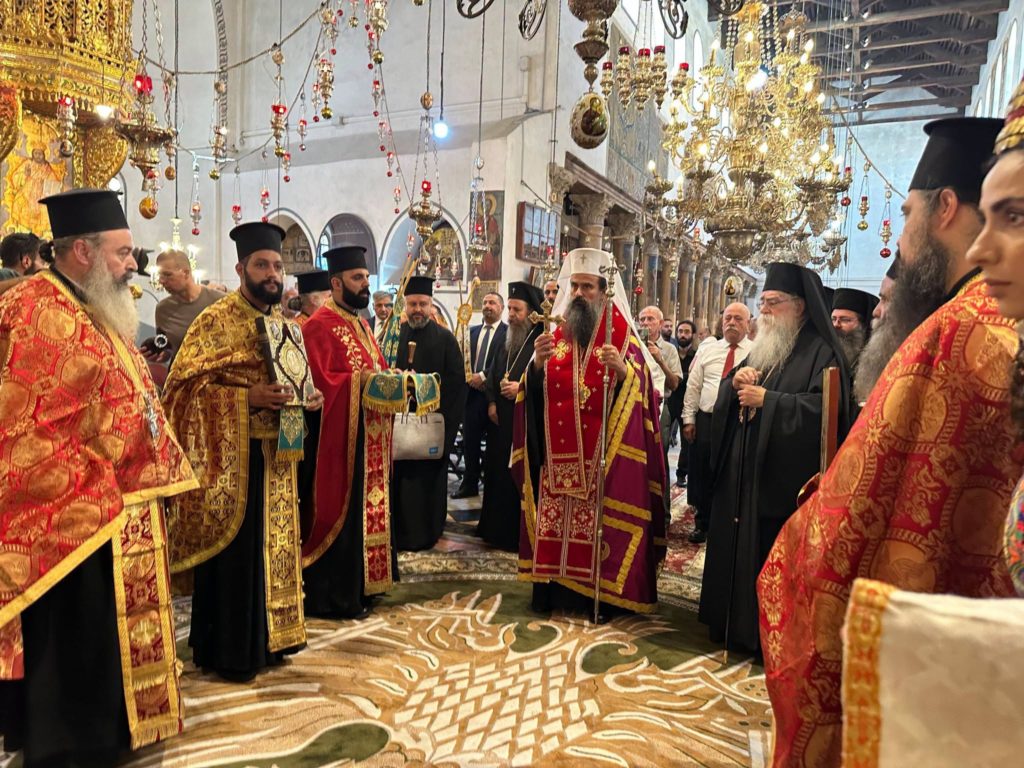 Επίσκεψη του Πατριάρχη Βουλγαρίας σε προσκυνήματα των Αγίων Τόπων
