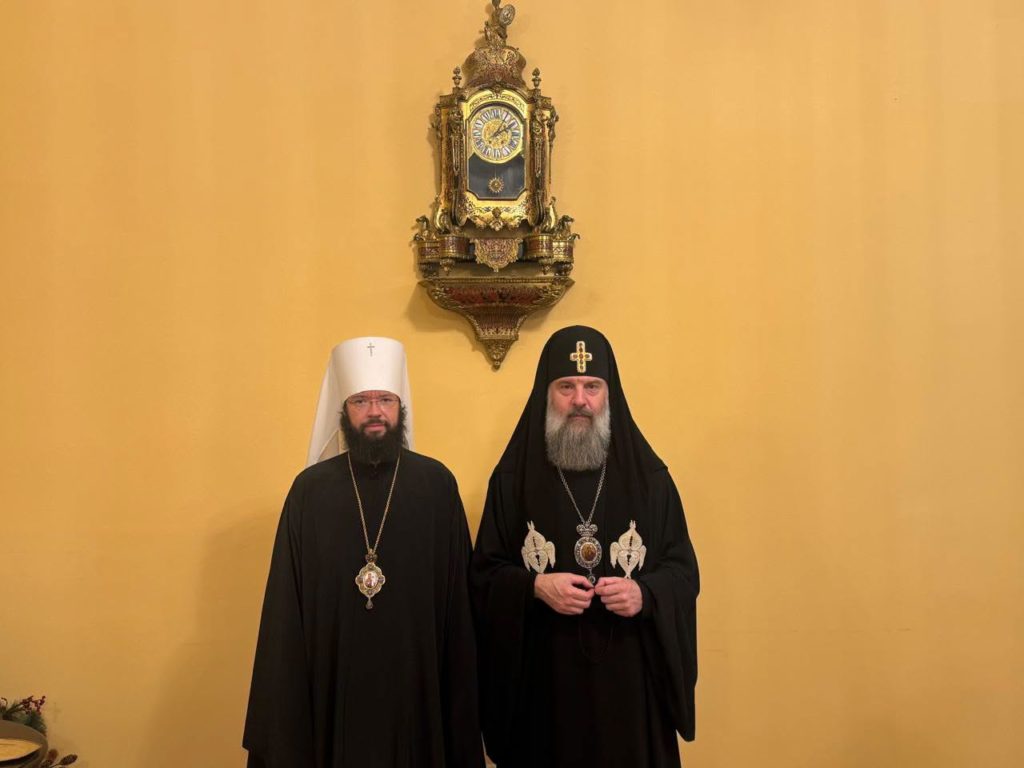 Με τον Πατριάρχη Γεωργίας συναντήθηκε ο Μητροπολίτης Βολοκολάμσκ