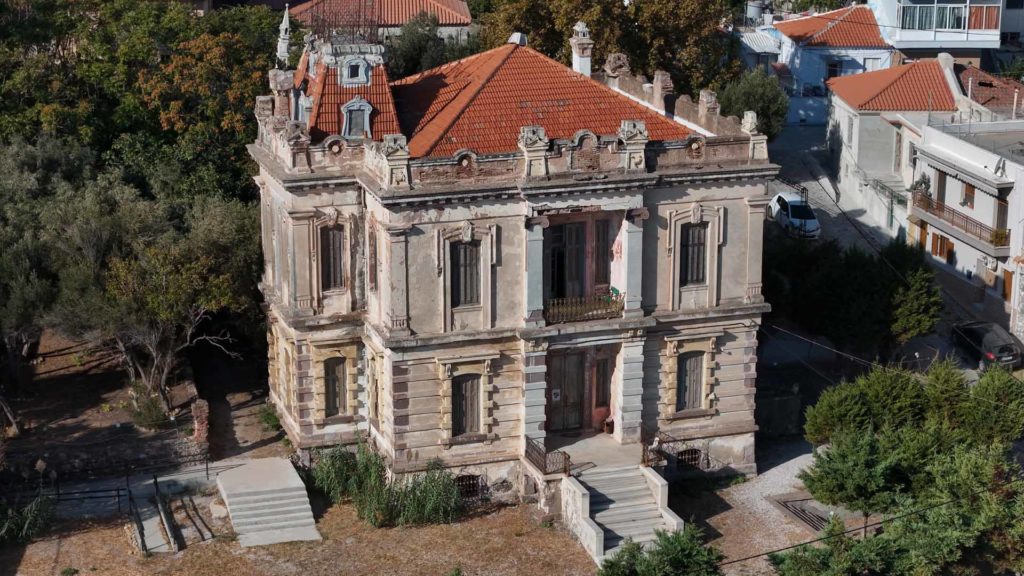 Μυτιλήνη: Ξεκίνησαν οι εργασίες στο αρχοντικό Γεωργιάδη – Από το 1885 στο σήμερα, ως πολυχώρος πολιτισμού