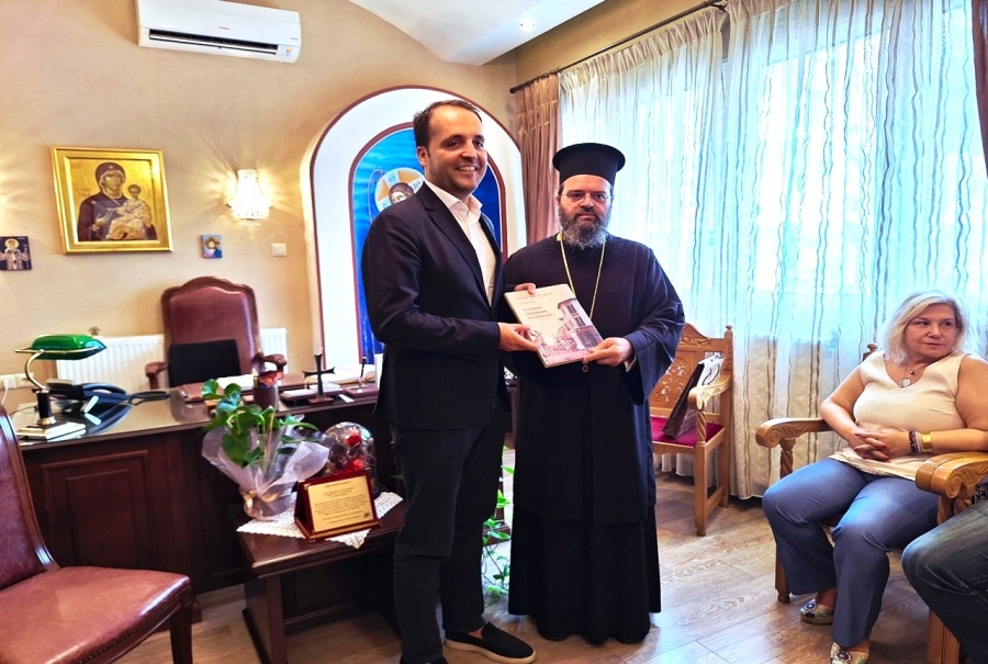 Στον Μητροπολίτη Μαρωνείας ο Υφυπουργός Ψηφιακής Διακυβέρνησης