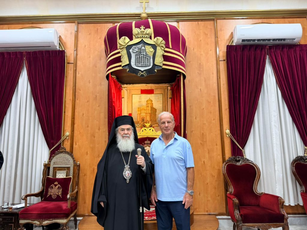 Patriarch Theophilos III calls Jerusalem’s Christian presence vital during U.S. envoy meeting