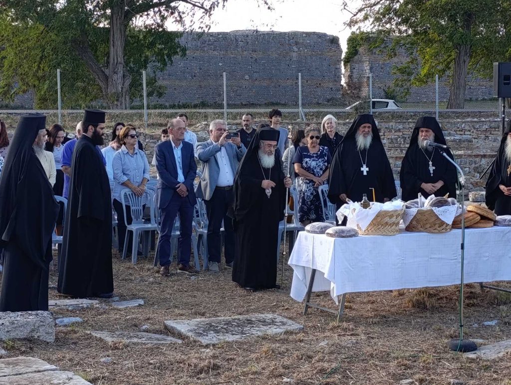 Η εορτή του Αγίου Αλκίσωνος στον αρχαιολογικό χώρο της Νικόπολης