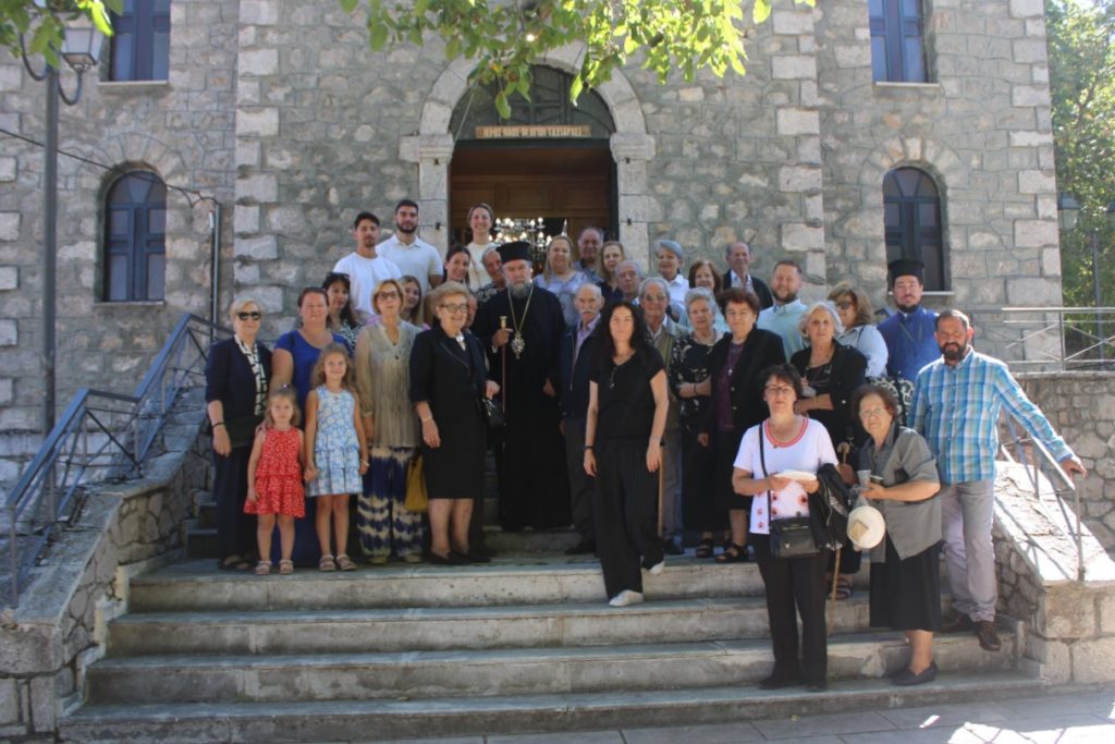 Ευλαβικό προσκύνημα Σερρών Θεολόγου στον τόπο καταγωγής του